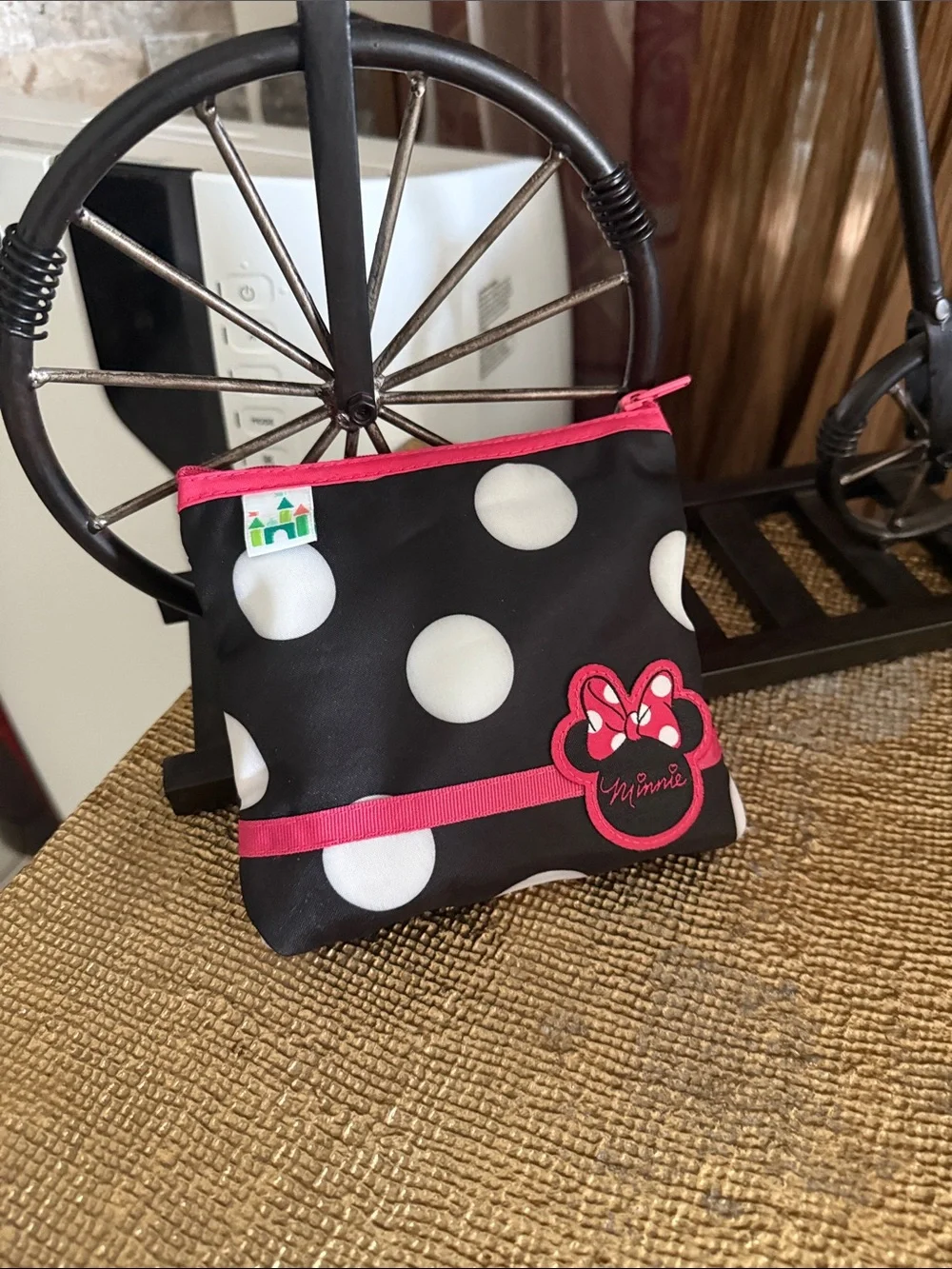 Minnie Mouse Pink & Black Polka Dot Kids Grooming Kit